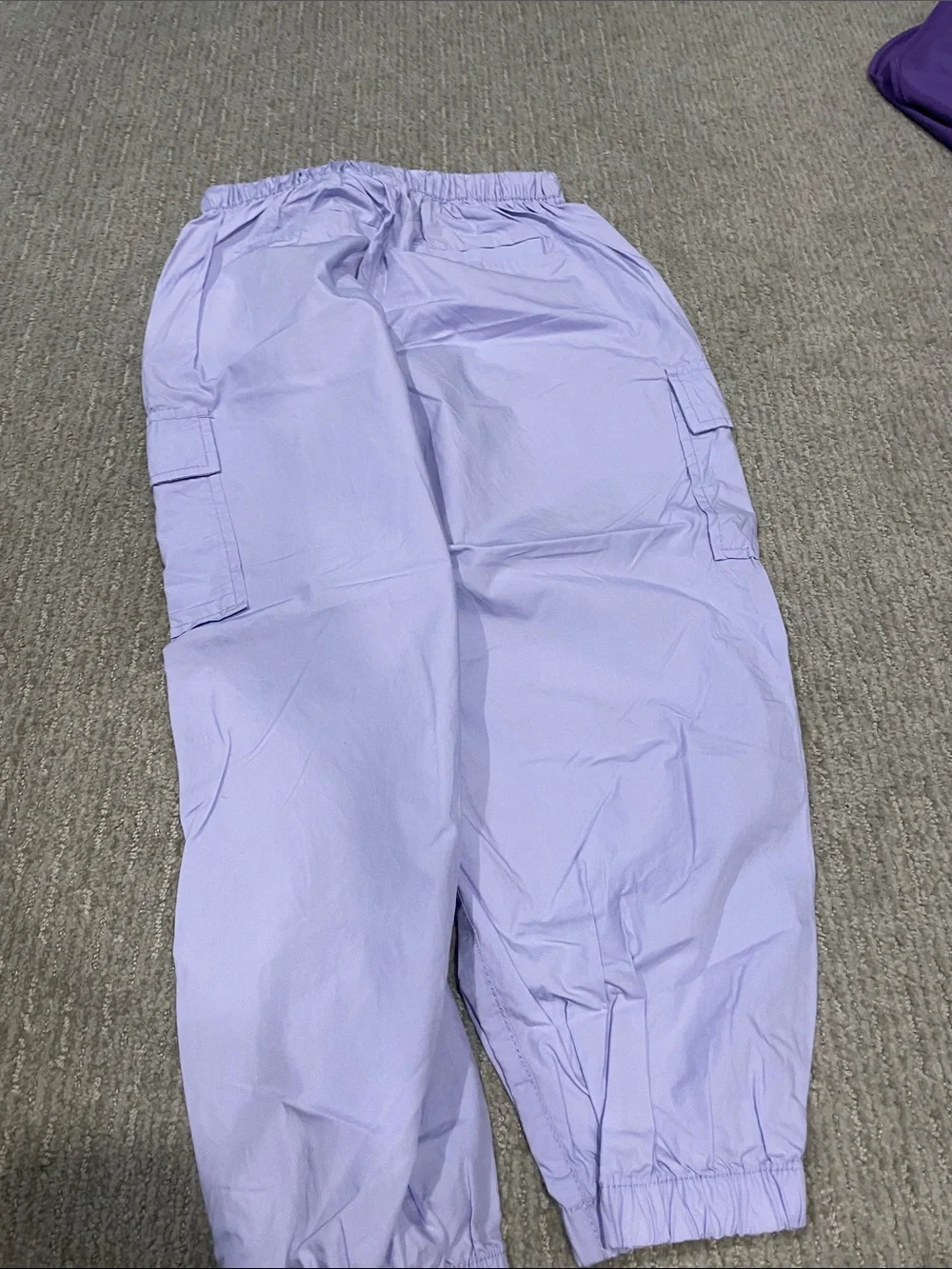 GAP kids Lavender Cargo Jogger Pants